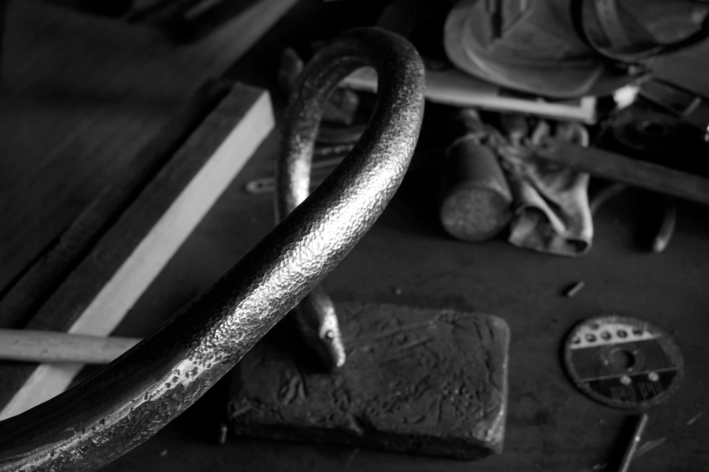 Steel sculpture